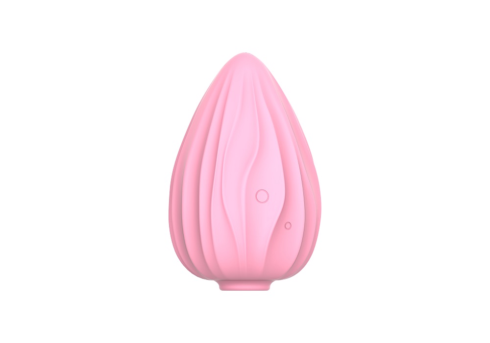 Bentuk Strawberi Suction Vibe Pink